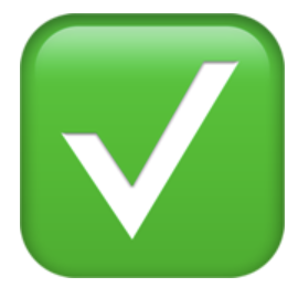 Green Check Mark